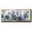 Indigo Field- Framed Canvas