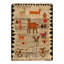 One-of-a-Kind 3'3" X 4'3" Hand Knotted Area Rug