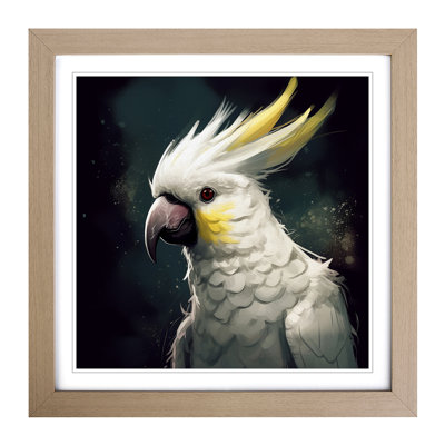 Cockatoo Conceptual Art No.2 - Framed Print