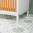 Bathroom Side Cabinet With Bamboo Front & Hamper