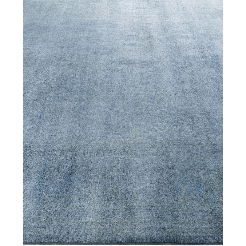 Overdyed One-of-a-Kind 8' 3" X 10' 4" Hand Knotted Area Rug