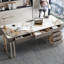 Bureau en bois fritté 62,99 "Modern Luxury