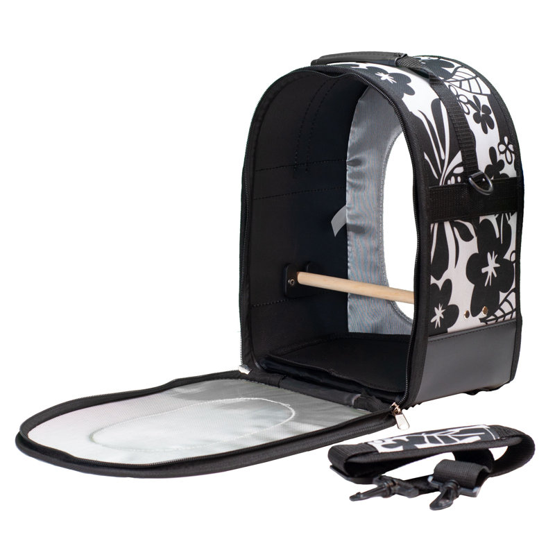Sac de transport pour animaux Medellin, Noir, Petit (H 11 po x l 7 po x P 15 po)