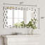 Grand miroir mural
