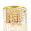 Lampe murale en cristal 2 lumières-1364050981