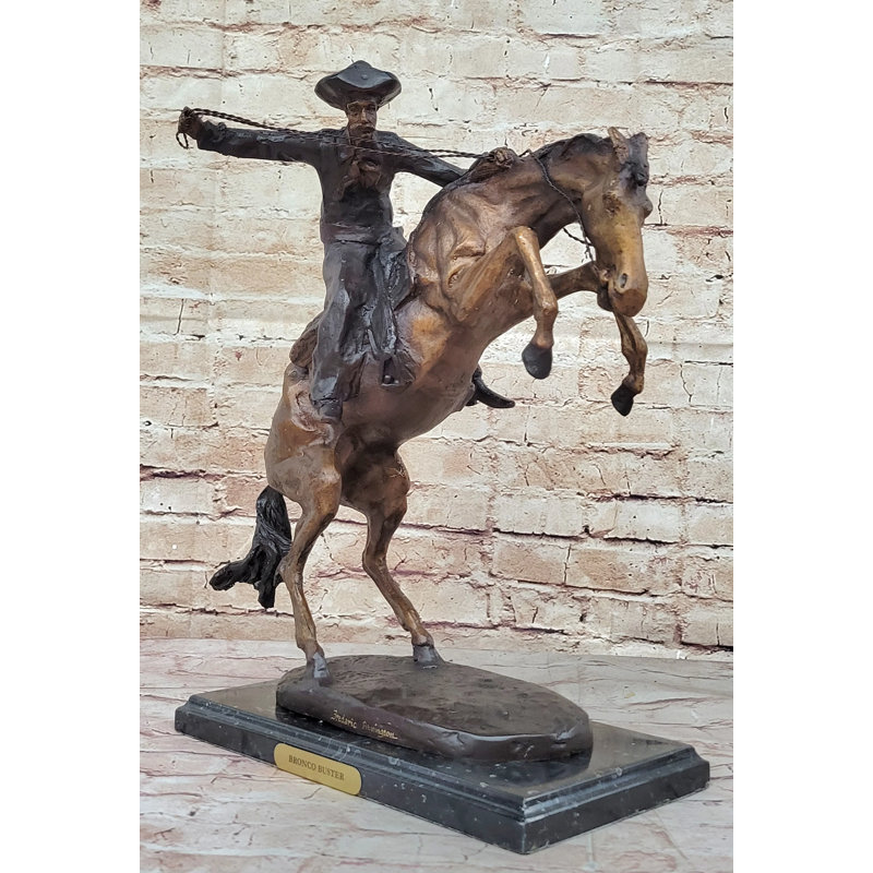 Sculpture Nerlan Bronco Buster