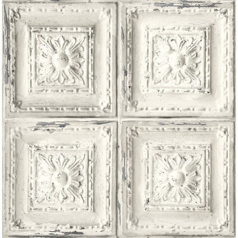 Rouleau de papier peint autocollant L 18 pi x l 20,5 po Aviel