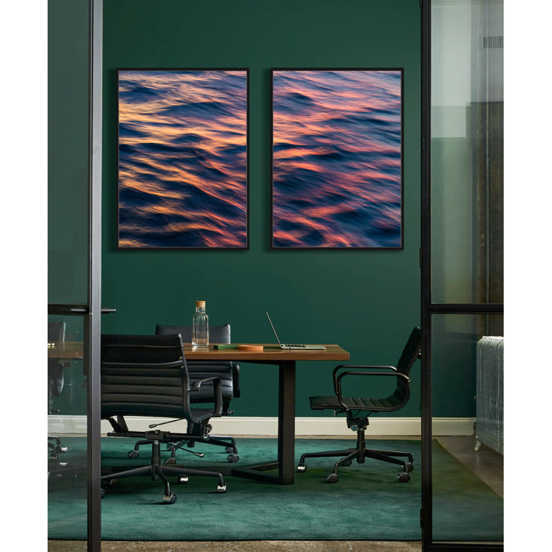 Paire Out To Sea, Noir, H 36 po x l 45 po