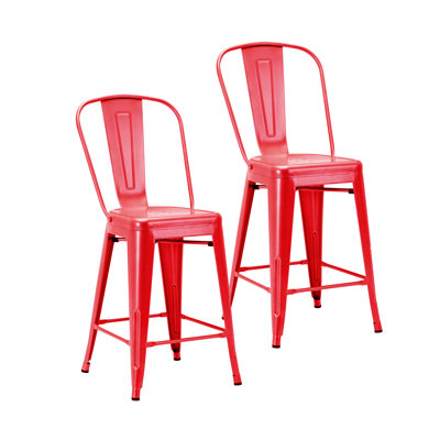 Tabouret de bar galvanisé Iyasia