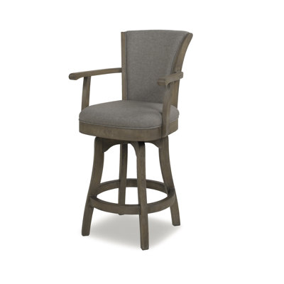Swivel Upholstered Counter Stool
