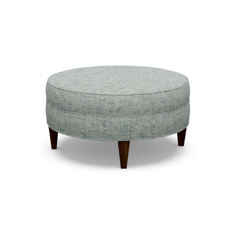 Round Ottoman, 9637-49, Walnut