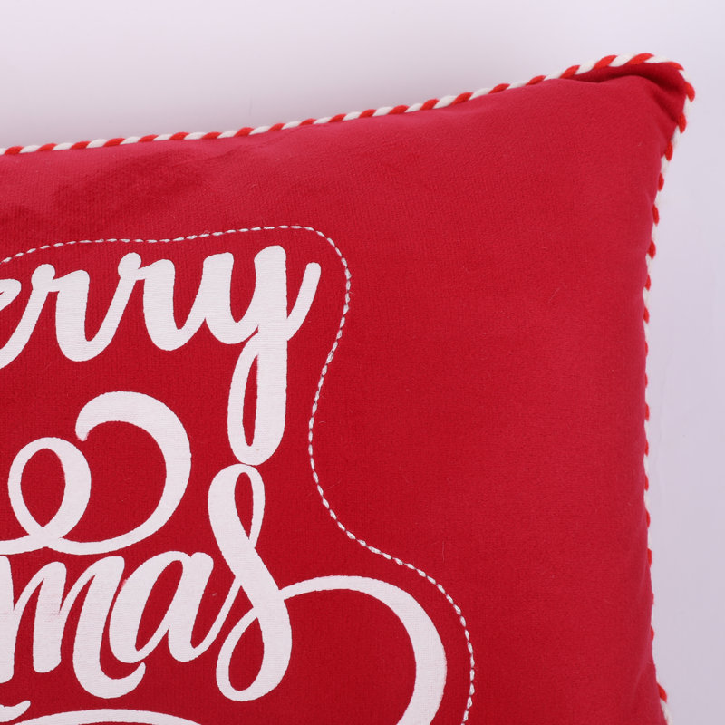 Merry Christmas Lumbar Pillow
