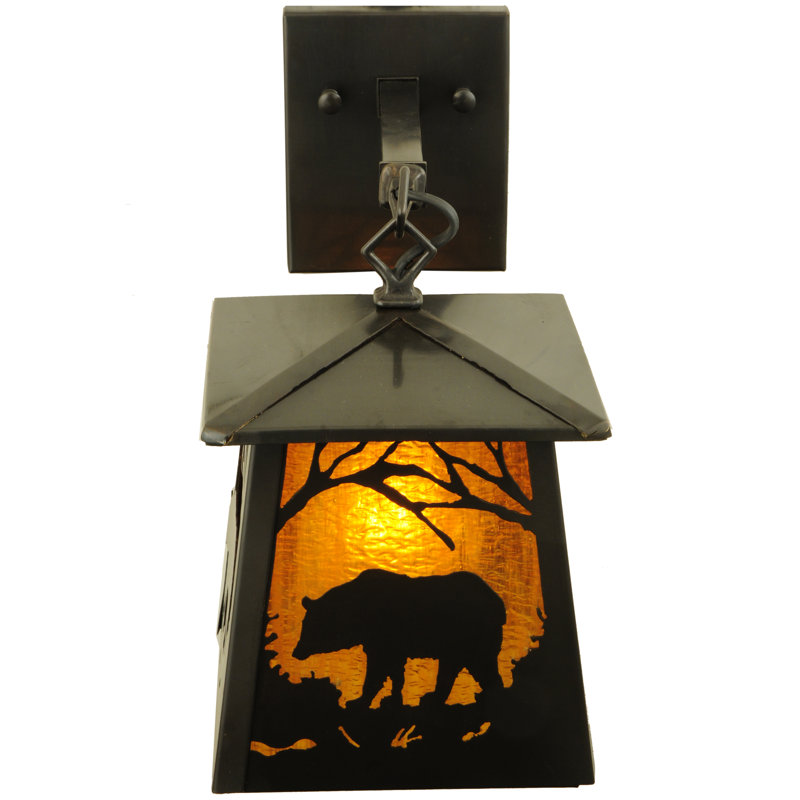 1 - Light Outdoor Wall Lantern