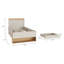 Tamarian European Single (90 x 200 cm) Drawers Bed Frame