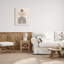 Art abstrait, formes boho sur bois-93872208-93872207