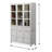 Mcquiston Solid Wood Drawers and Cabinet Bookcase