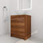 Meuble-lavabo simple 24 po avec comptoir en céramique