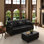 Canapé Chesterfield rembourré en similicuir de 82,6 pouces avec capitonnage à boutons, garniture cloutée, accoudoirs roulés et support de coussin haut de gamme pour un confort durable et un style intemporel.