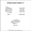 Housse de couette en velours pour lit King / King Blush-117329240-117329242