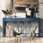 60-Inch Veneer Bedroom Table With 4 Spacious Drawers, Design, Open Base For Console Table, Modern , Storage Kitchen-206647700