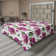 Ambesonne, drap plat floral pivoines, art botanique printanier