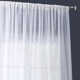 Apollo Extra Wide Voile Sheer Curtains for Bedroom Double Layered Curtains for Large Window Single Panel