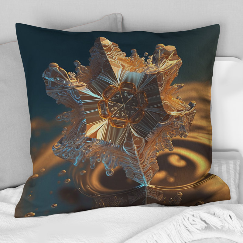 Coussin Benevolence Water Crystal II - Abstract