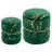 Vlvet Round Ottoman With Storage, Modern Footrest Upholstered Footstool Bronzed Fabrics Vanity Stool For Living Room, Bedroom, Dining Room Entrance Coffee Table,(Black/Set Of 2)-996999282