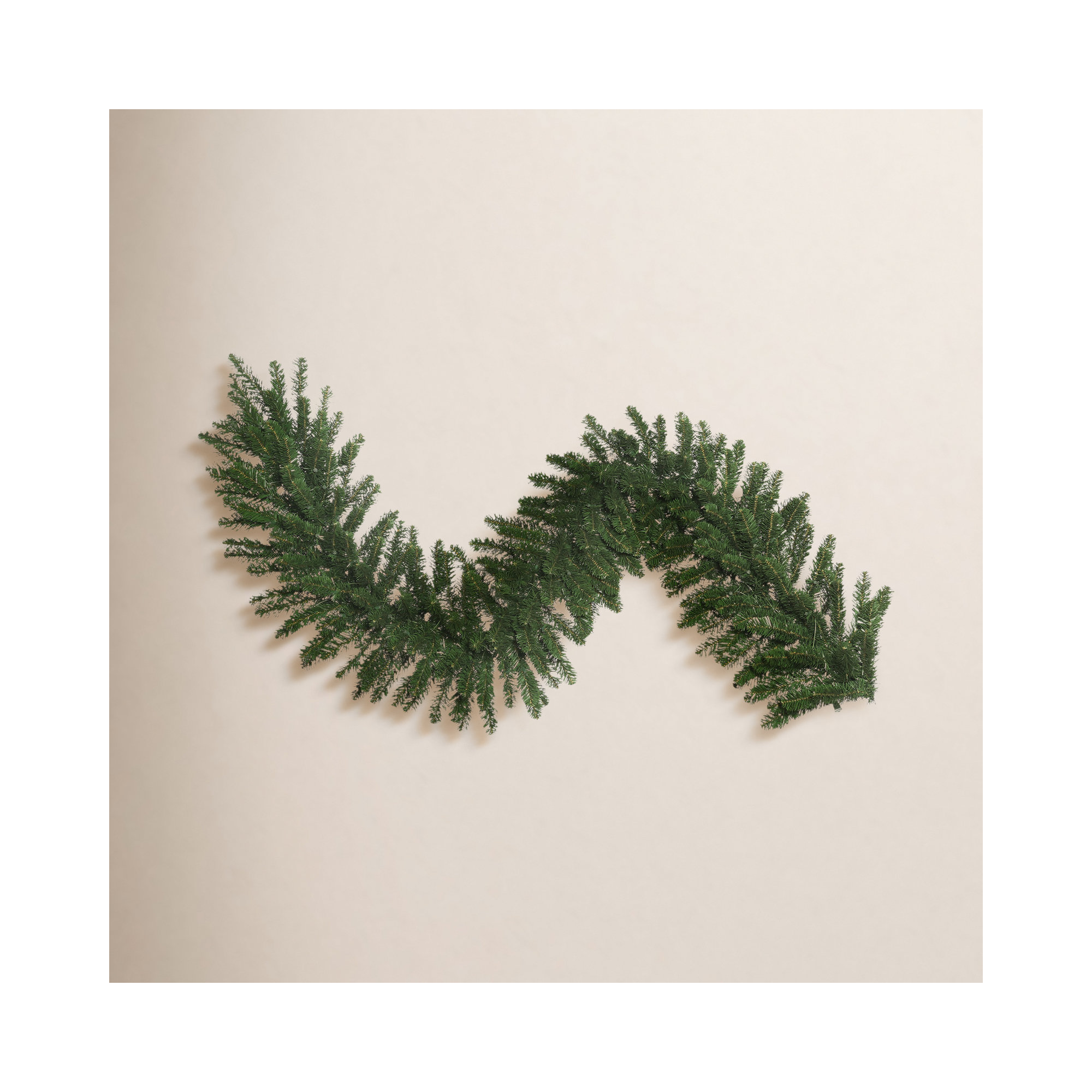600'' in. Faux Fir Garland