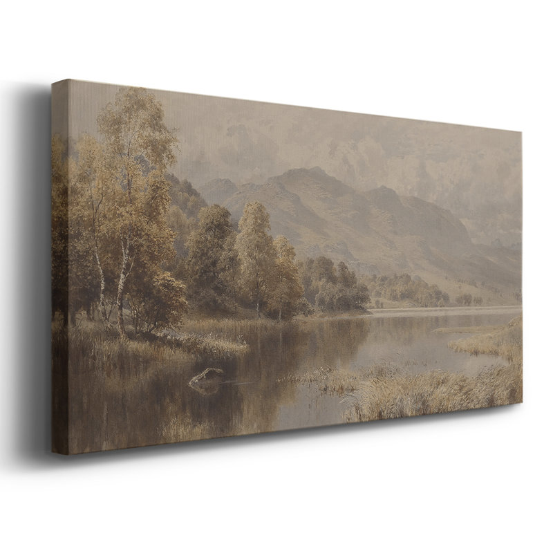 Série paysage - DCCIVIV - Toile tendue avec châssis - Prêt à accrocher, H 16 po x l 32 po