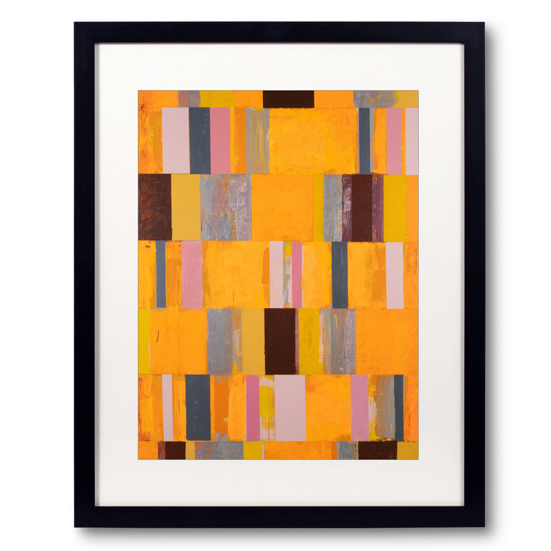 «Darker Time» par Scott Mckinley, Papier avec cadre noir, 20" H x 16" W