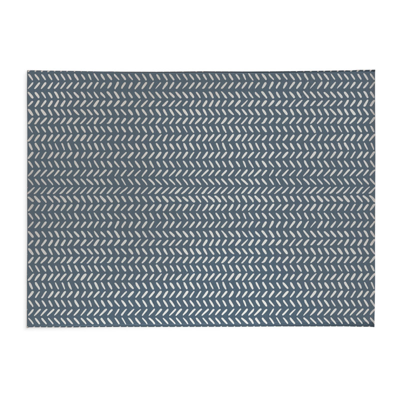Dream Splat Non-Slip Outdoor Rug, Rectangle 8' x 10'