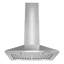 Cosmo 24 in. Nebula Collection Ducted Wall Mount Range Hood, Button Controls, LED Lights, Permanent Filters, Stainless Steel