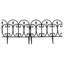 Ogallala 86.36cm H x 152.4cm W Black Plastic Lawn Edging