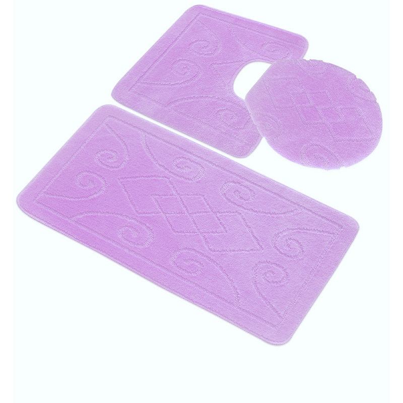 3 Piece Stander Size Winship tropical, 22'' H x 39'' W, Lilac