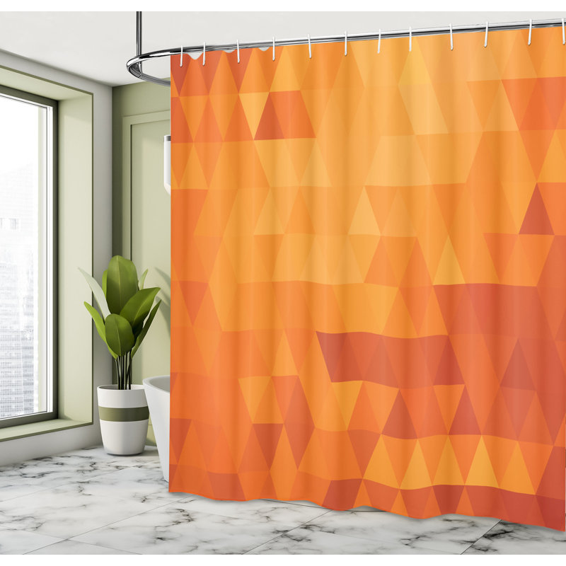 Ensemble de rideau de douche + crochets, H 70 po x l 69 po