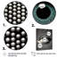 Oeil monochrome Hoghni II - reproduction sur toile-87372539-87372537