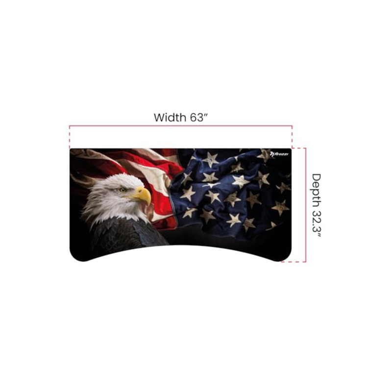 Arena Full-surface, Interchangeable, Water-resistant, And Washable Mouse Pad With Stitched Edges - D042