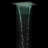 Rain Fixed Shower Head 2.5 GPM GPM-86582642