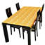 Nappe en soie imprimé thaïlandais Golden Elephant-1260461086
