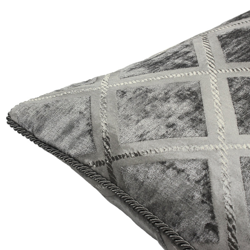 Geometric Square Cushion