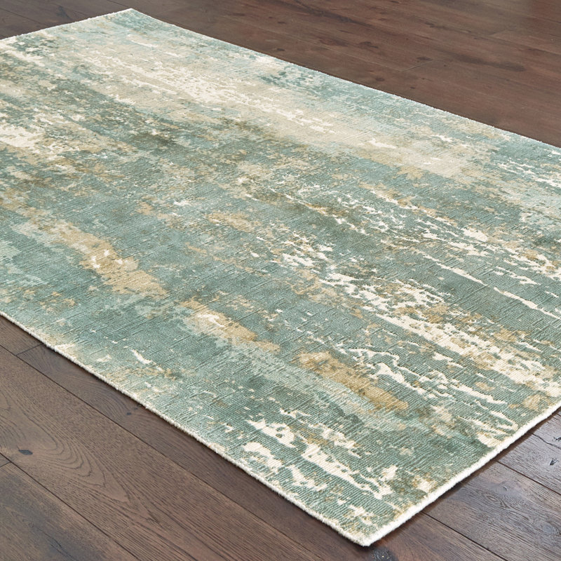 Kirkpatrick Abstract Area Rug, Rectangle 9' x 12'