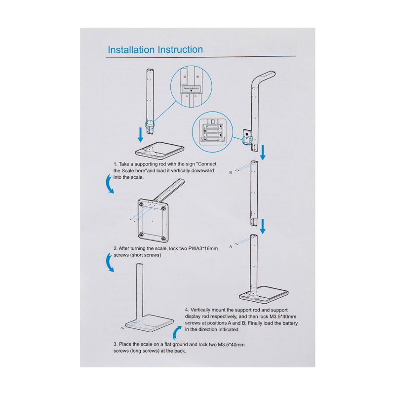 Multifunctional Digital Physician Scale 485lbs
