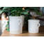White Handthrown Crock-481783764