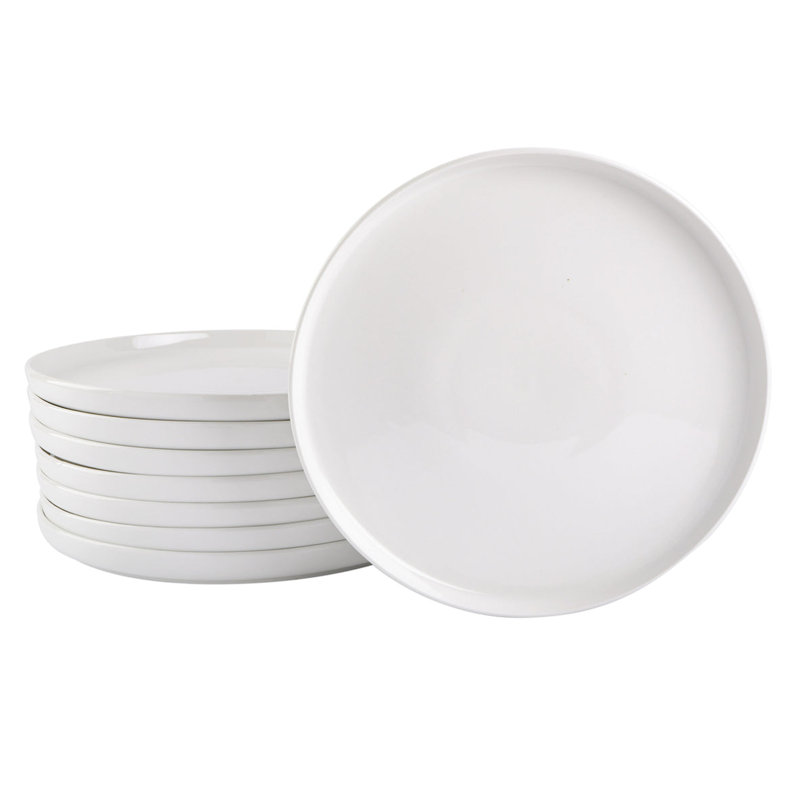 Ensemble d'assiettes en porcelaine 10,5 pouces Gibson Home Oslo