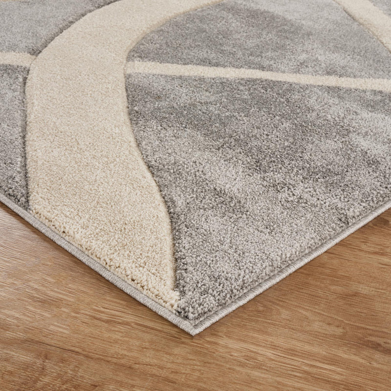 Chaiken Area Rug, 160 x 230 cm (Rectangular), GREY