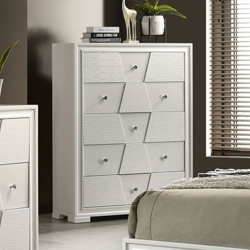 Commode 5 tiroirs Jedu