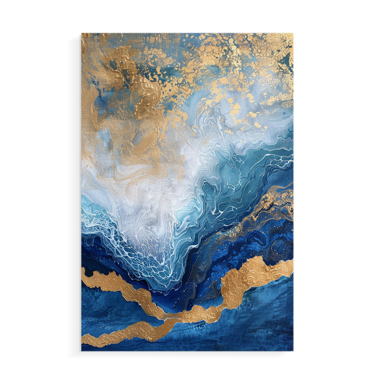 Série ABSTRACT CDX - Impression sur toile seulement - NON-CADRE, H 12 po x l 8 po
