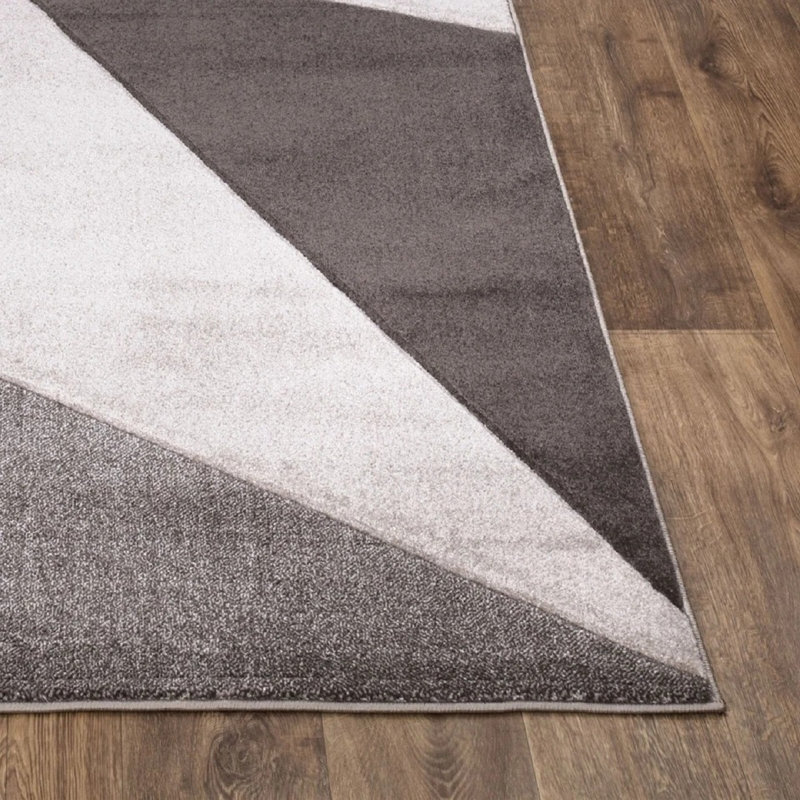 Geometric Large Area Rug for Living Room, Bedroom Carpet, Hallway Runner & Kitchen Floor Mat, Rectangle 80 x 150cm