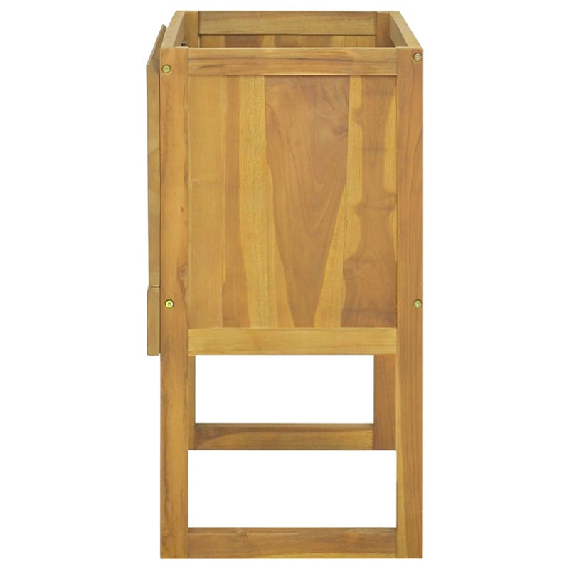 Neuber Solid Wood Freestanding Bathroom Cabinet